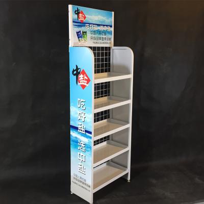 China Fashion metal supermarket snack cheap high quality potato chips rack/food rack/bread shelf/stationery display stand for sale