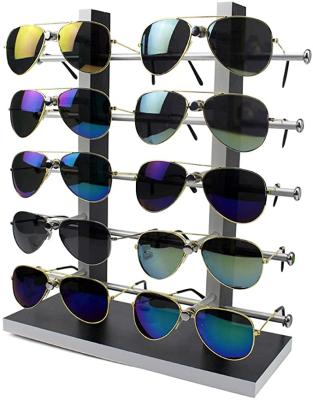 China Modernization store retail put on the table glasses show rack sunglasses display stand for sale