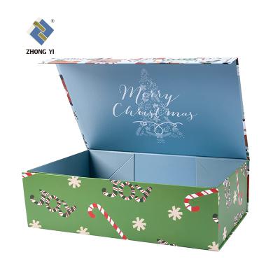 China Recyclable Custom Logo Rigid Cardboard Paper Weeding Gift Box Magnetic Box With Ribbon for sale