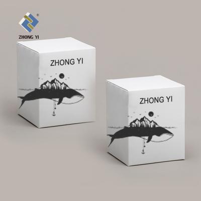 China Recyclable Rigid Card Fancy Art Paper Box Custom Luxury Packaging Boxes Candle Gift Box With Logo for sale