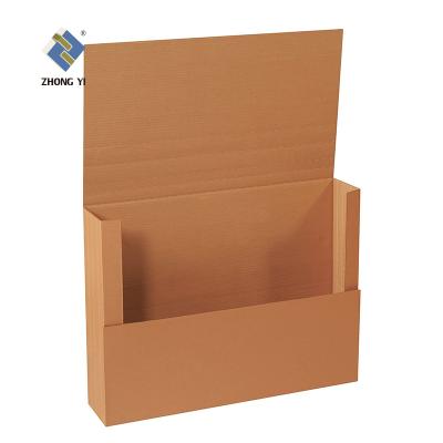 China Recyclable Recyclable Custom Color Printing Kraft Paper Cup Packaging Box for sale