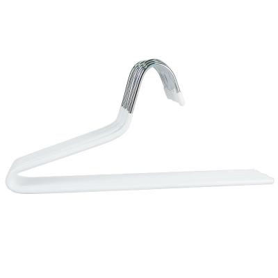 China CLASSIC Z-Shaped Pants Hanger Metal Hanger Portable Dryer Clothes Hanger Crazy Folded Clothes Hanger for sale