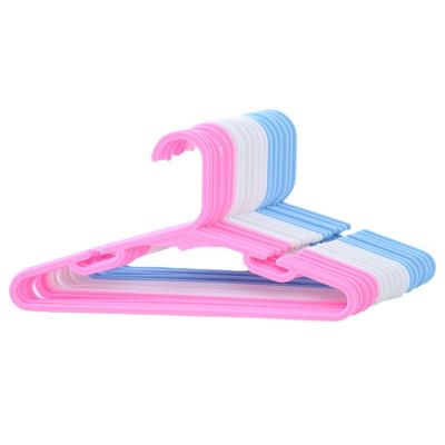 China New CLASSIC Plastic Kids Clothes Hanger Environmental Friendly Healthy Pollution Free Hanger For Kids Clothes Display for sale