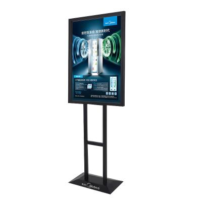 China Indoor Outdoor Advertising Menu Sign Picture Frame Display Stand Stand Sign / Stand Up Sign Holder for sale