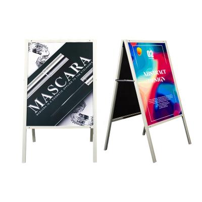 China Aluminum Indoor Outdoor Advertising / Double Side One Frame One Frame Store Sign Security One Frame for sale