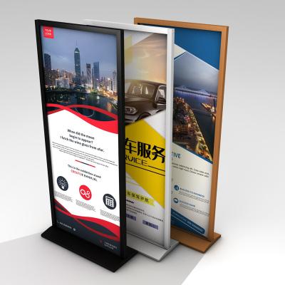 China Indoor Outdoor Advertising Background 80w / 180h X Tension Stand Poster Frame for sale