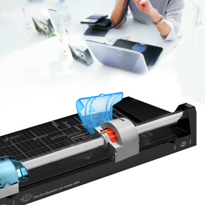 China TM-20 A4 Rotary Trimmer Portable Paper Photo Wrapping Paper Cutter Around Corner Office and Paper School Cutter 230*320mm for sale