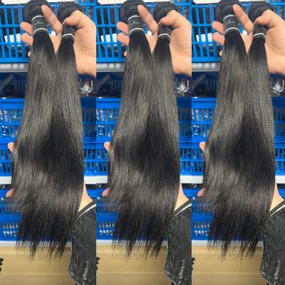 China Hot Saling Silk Straight 100% Raw Virgin Human Hair Cuticle Unprocessed Brazilian Virgin Remy Human Hair Bundles Aligned Hair Bundles for sale