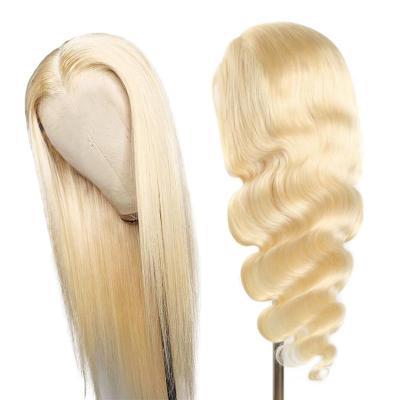 China Fashional 613 100% Lace Frontal Wig 100% Human Hair BODY WAVE 100 Colored Human Hair Lace Front Wigs Ready To Ship for sale