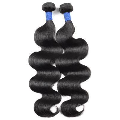 China 100% Virgin Human Hair AMLHAIR Wholesaler Distributor Raw Unprocessed Good Quality Double Drawn Virgin Hair Natural Color Body Wave Hair Bundles for sale