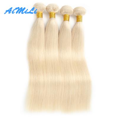 China Silky Straight Wave 613 Raw Virgin Hair Bundle Brazilian Remy Blonde Hair Bundles, Russian Hair, 613 Blonde Hair Bundle Wholesale Extension for sale