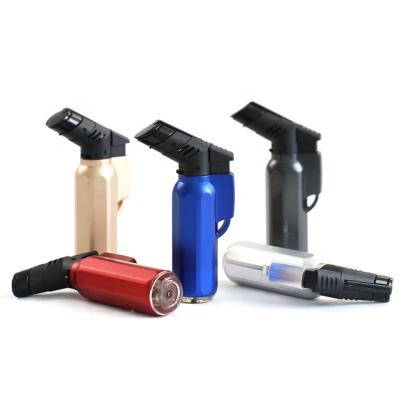 China High quality ex-2284 plastic PIPE Jet Lighter cigar lighter jet windproof lighter for sale