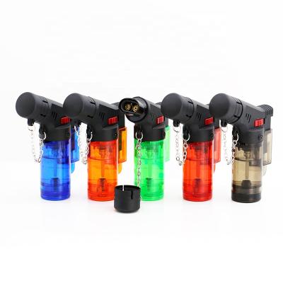 China HOSE Flame Igniter Five Color EX-2122 Two Jet Torch Lighter Turbo Lighter for sale