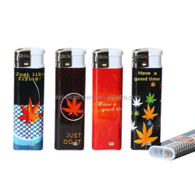 China EX-2300-21electronic Ignitors Plastic Lighters With Nice PVC Picture for sale