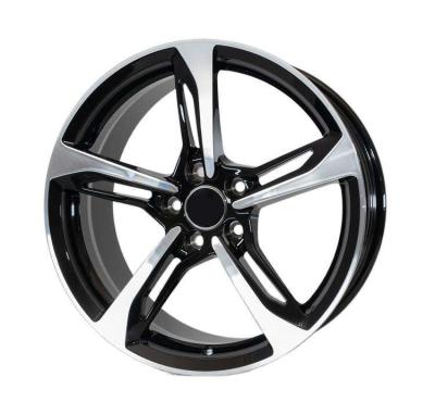 China High Quality Custom Black Aluminum Alloy Auto Parts Accessories 18 Inch Bearing 5x112 66.45 Cast Forged Rims for sale