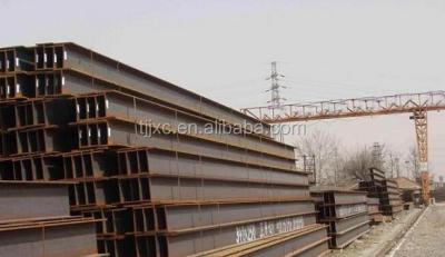 China Construction hollow H beam JIS ss400 steel beam / structural steel H beam / high qualified H beam for sale