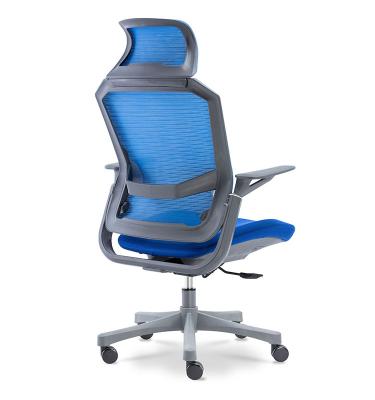 China (Height)Adjustable Adjustable Executive Ergonomic Mesh Office Chairs With Foldable Backrest for sale