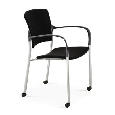 China Other cheap plastic vistor office chair stackable meeting room chair for sale