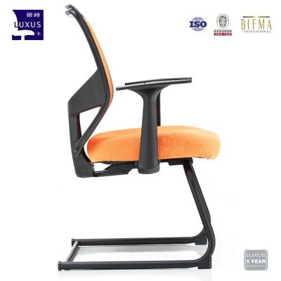 China Other Office Furniture Modern Colorful Mesh Visitor Chair With No Wheels for sale