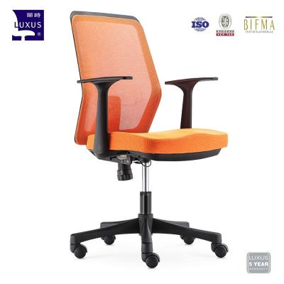 China Other Height Adjustable Mesh Back Tilt Colorful Staff Office Swivel Chair for sale