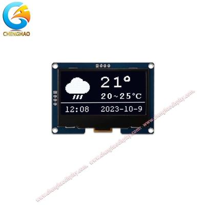 Cina 2.42 pollici Display OLED piccolo I2c Interfaccia 128 * 64 Risoluzione con 4 pin in vendita