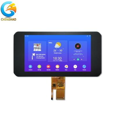 Chine Module TFT IPS personnalisé de 7 pouces Résolution 1024x600 avec panneau tactile capacitif à vendre