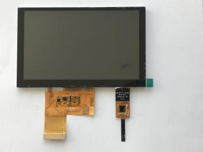 Κίνα 800x480 ψήφισμα 5 επίδειξη ίντσας TFT LCD με τη χωρητική επιτροπή αφής προς πώληση