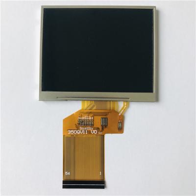 中国 320x240 3.5in Tft LcdのパネルRGB 1000cd/M2 Tft Lcdスクリーン 販売のため