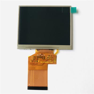 China RGB TN die Vertoning 3.5in bekijken van 300cd/M2 Tft Lcd Industriële Vertoningsmonitors Te koop