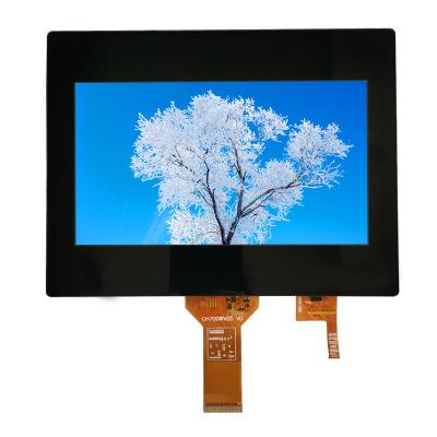 중국 800×480 FPC I2c 크티피 LCD 스크린 모듈 850 cd/M2 LCD 모니터 모듈 7 