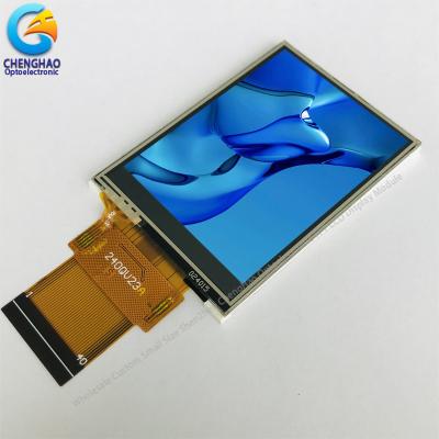 China pantalla táctil resistente multi 240x320 SPI exhibición libre de Tft Lcd del halógeno de 2,4 pulgadas en venta