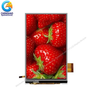 중국 5 인치 LCD 터치 모니터 480X854 도트 모든 관점 방향 IPS LCD 터치스크린 판매용