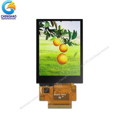 China 2.8 Inch LCD TFT Touchscreen 240x320 Dots Small LCD Panel With ILI9341 for sale