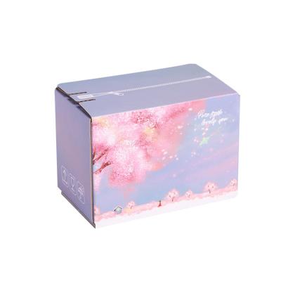 China Custom Recyclable Mailer Box Corrugated Mailer Packaging Mailer Mailing Box for sale