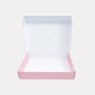 China Recyclable Gift Box White Festival Party Show Corrugated Packaging Storage Wig Cardboard Support Custom Size for sale