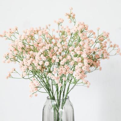 China Natural touch artificial gypsophila dried flower bouquet simulation flower wedding party for sale