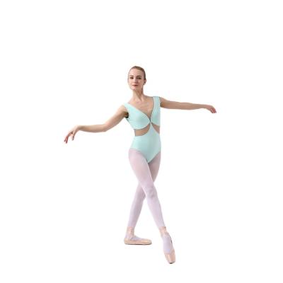 China Wholesale quick dry fabric ballet women dance leotard women ballet training class wear for sale