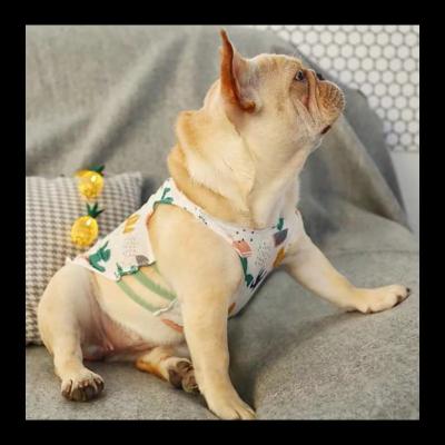 China Sustainable French Bulldog Clothes Invest Slim Dog Cat Summer Teddy Corgi Dog Pet Supplies Fat Clothing for sale