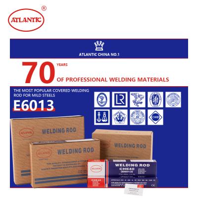 China MOUTH Unalloyed E6013 Welding Rod Suit Ships Steel Structure Ships Steel Structure ATLANTIC OCEAN E6013 Steel Welding Electrode Structure for sale