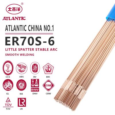 China Excellent Performance OEM ODM OBM CHG-560 2.0mm Argon Arc TIG Welding Rod ER70s-6 Copper Coated Welding Wire Te koop