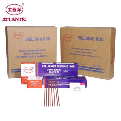 China High Efficiency CHE425GX AWS A5.1Welding OEM OBM ODM Factory Price Carbon Steel Welding Rod E6010 à venda