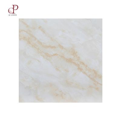 China Interior Cheap Ceramic Marble Look Villa Glazed Porcelain Tiles Flooring Tiles Spain First Choice for sale