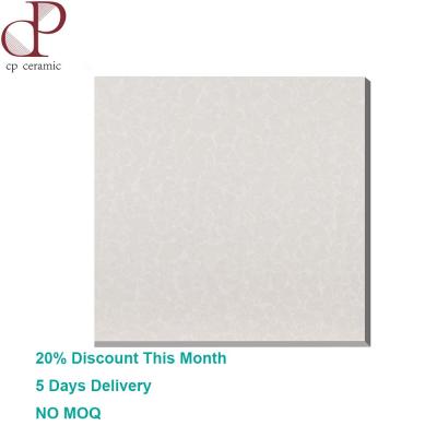 China Pulati Industrial Series 60x60cm Porcelain White Glossy Outdoor Polished Floor Tile for sale