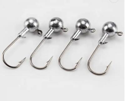 China 1g-20g Crank Jig Head Hook Fishing Hook Head Jig Lure Hard Bait Soft Worm Jig Hook for Fishing Hook-type for sale