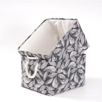 China Wholesale Collapsible Cheap Price Laundry Bag Cloth Storage Baskets Collapsible For Organization for sale