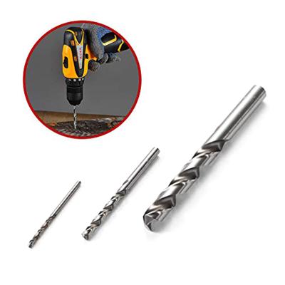 China Hot-selling 6542 steel straight shank HSS twist drill bit for metal drilling and wood with split point for sale