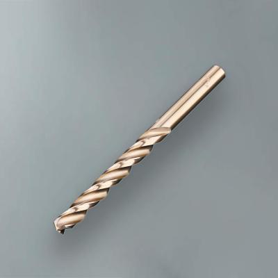 China Steel 0.5-20 Mm Twist Drill Hss Cobalt M35 Drill Bit For Steel With Three Groove for sale