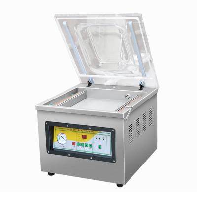 China Semi-automatic Desktop Commercial Vacuum Food Packing Machine Single-chamber Food Vacuum Sealer Packing Machine for sale