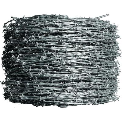 China Sharp Point With Beasutiful Type Zimbabwe Market 50kg Barbed Wire Price for sale