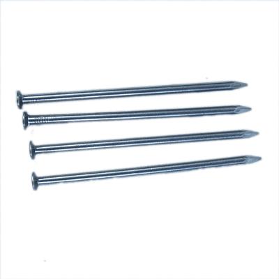 China Flat Certificated Diamond Point All Size Mushroom Concrete Head Ordinary Iron Drop Nail for sale